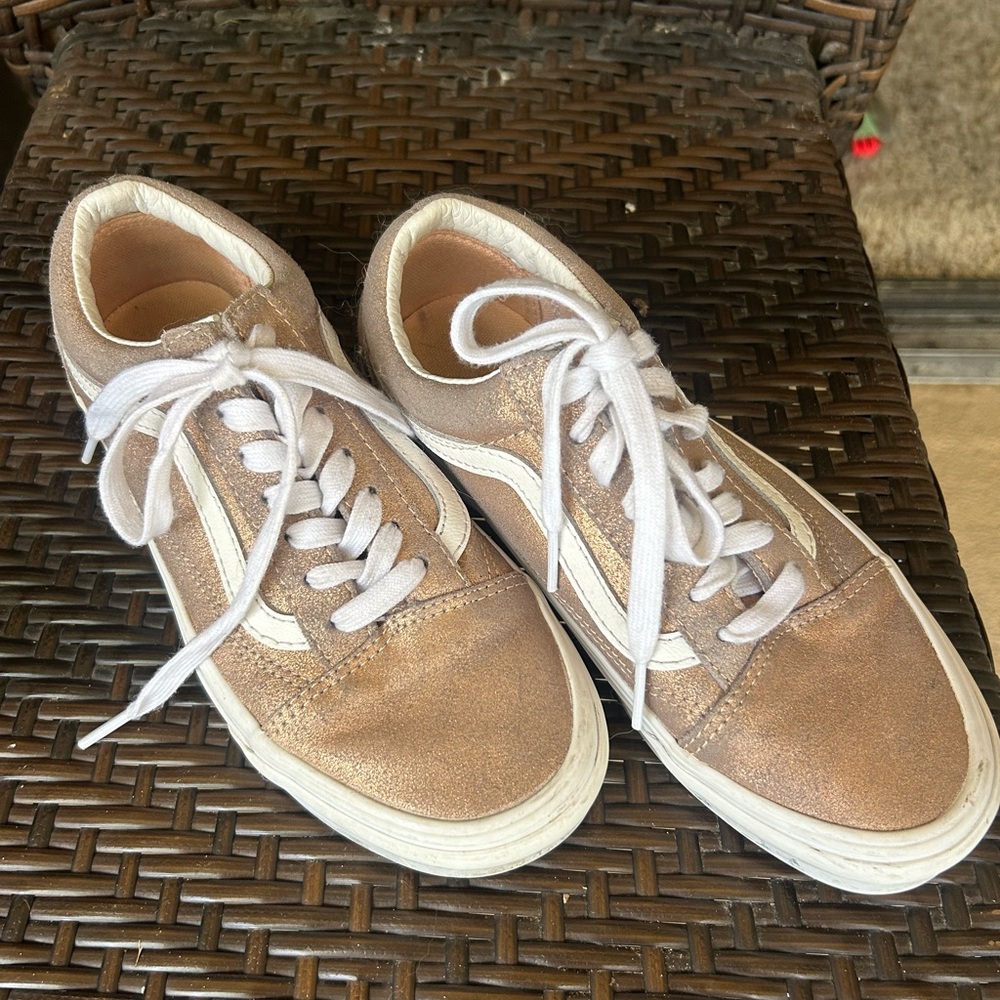 Vans Old Skool Rosegold Sneakers